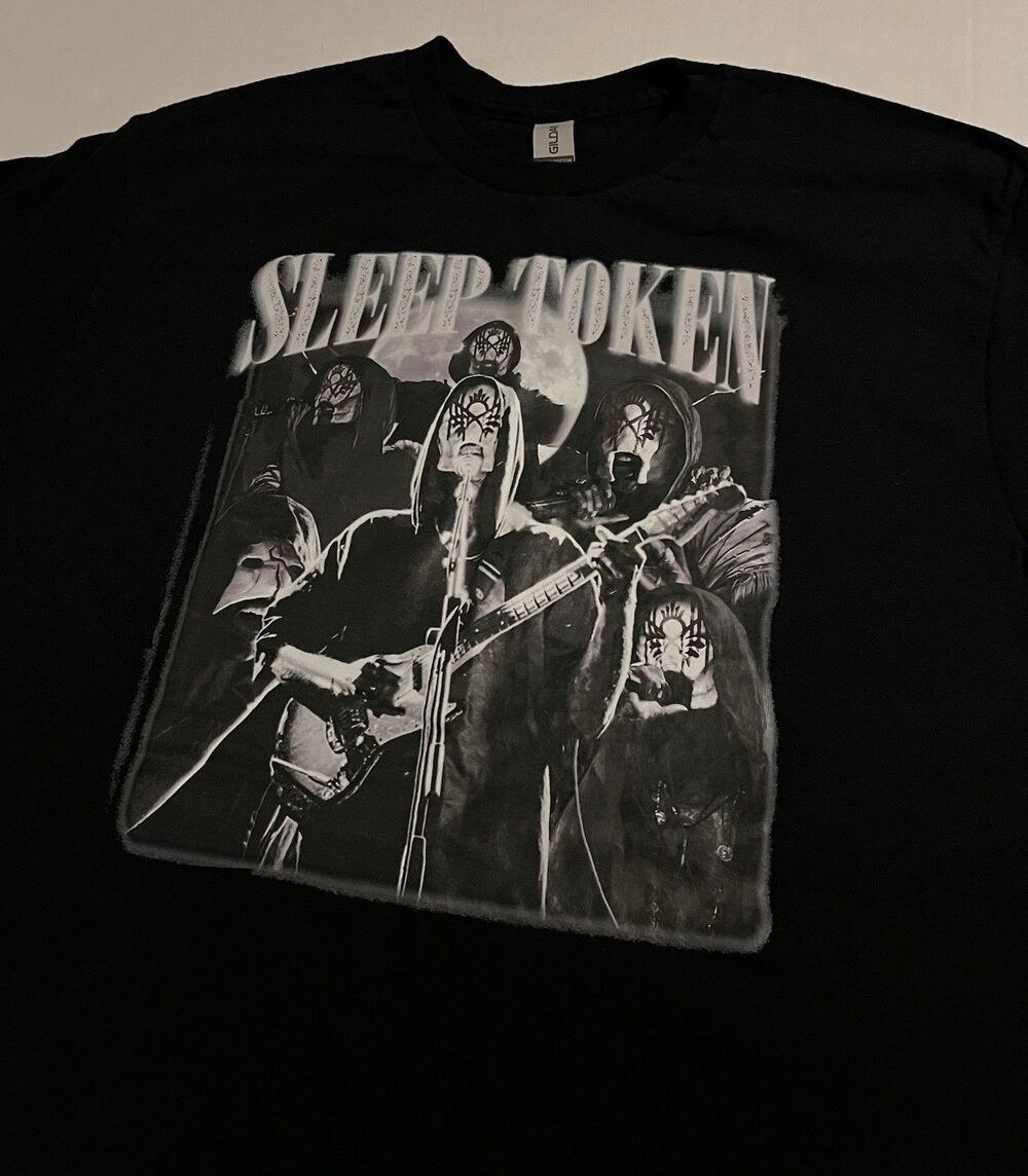*RARE* Sleep Token Metal Rock Music Band T-Shirt MEDIUM Album Eden Arcadia Tour